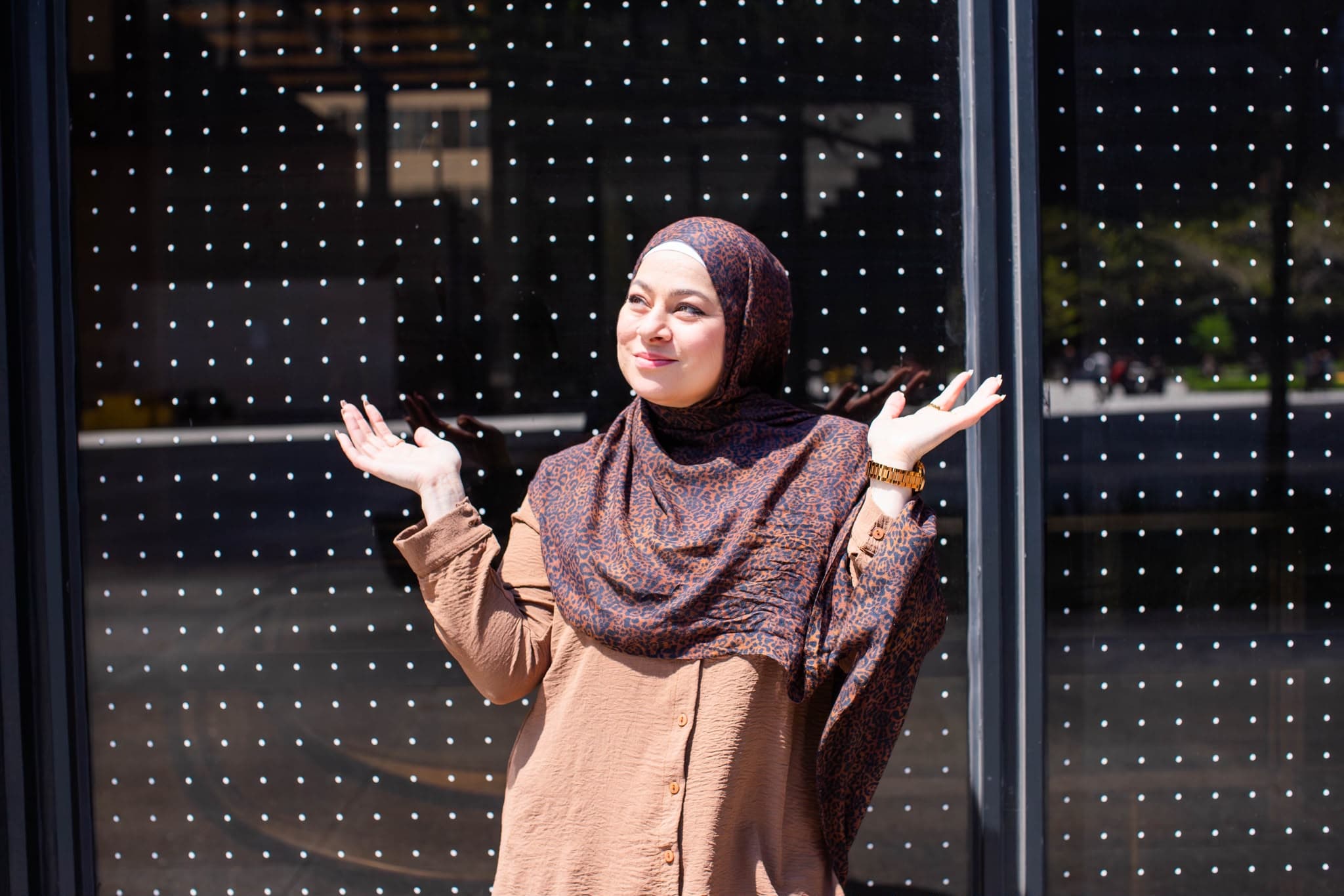 Hirah Safi - warm and welcoming